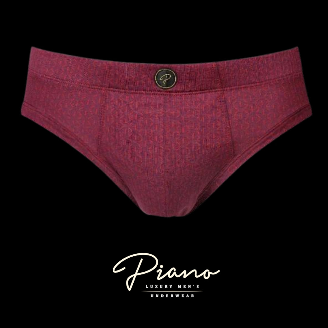 The Ambassador - burgundy briefs